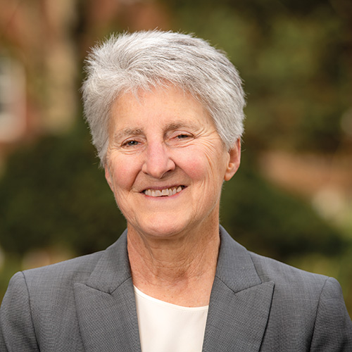 Portrait of Rebecca L. Johnson, ѨƵ interim president. Photo courtesy of Oregon State University.